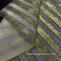 Splicing Design 100% Lurex Polyester Jacquard Woven Fabric